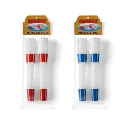 Tap End 2-Pieces White Plastic