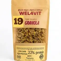 WEL4VIT – Baked Whole Oat Granola with coffee flavor (300 g)