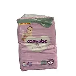 CanBebe 2 dry all night (3-6 kg) 58pcs