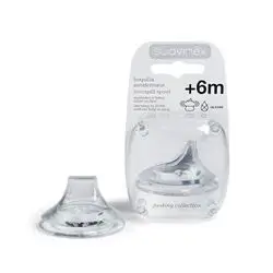 Suavinex boquilla antiderrame non-spill spout +6m silicone