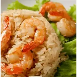 Shrimp in White Sauce