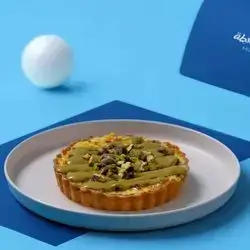 Pistachio Brulee Tart