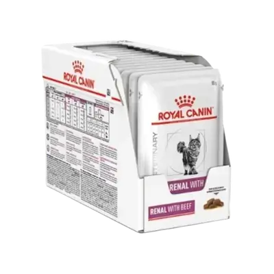 Royal Canin Renal with Beef in Gravy 12X85g