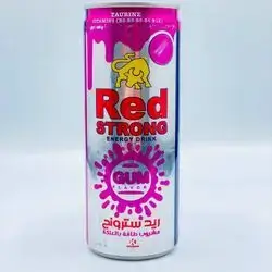 Red Strong Energy Drink Gum 235ml