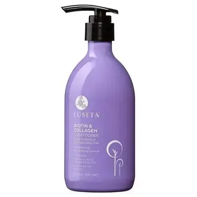 Luseta Biotin & Collagen Conditioner Thickening for Hair Loss & Fast Hair Growth - Infused with Argan Oil to Repair Damaged Dry Hair - Sulfate Free Paraben Free