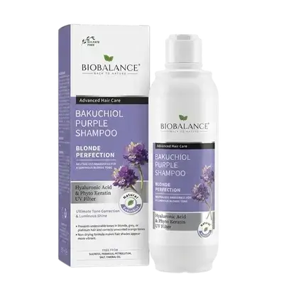 Bakuchiol Purple Shampoo Blond Perfection 330ml _ Bio Balance