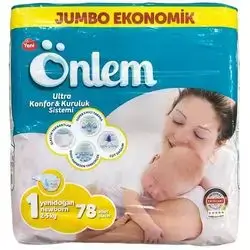 Diaper Onlam No. 1 (2 - 5kg) 78 pcs