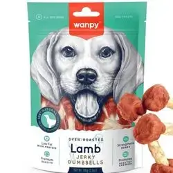 Wanpy Oven-Roasted Lamb Jerky Dumbbells 100g