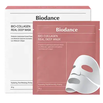 Bio Collagen Real Deep Mask 136g 4 Sheets _ Biodance