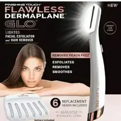 Facial exfoliator and haor remover