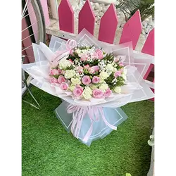 Pink Flowers Bouquet