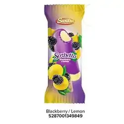 Sandra Sorbetto Blakberry&lemon 55g