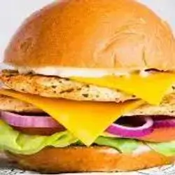 Double Chicken Burger