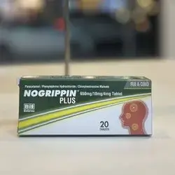 Nogrippin Plus 650/10/4mg tablet BIOFARMA Paracetamol / Phenylephrine / Chlorophane