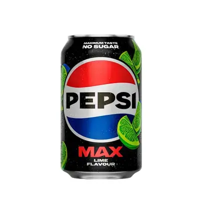Pepsi Max Lime Flavour No Sugar Europe 330ml