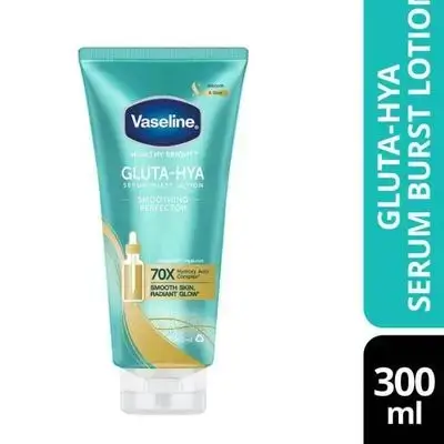VASELINE Healthy Bright Gluta-Hya Serum Burst Lotion Smoothing Perfector 300ml