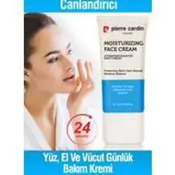 Pierre Cardin Moisturizing & Nourishing Revitalizing Face, Hand and Body Daily Care Cream 24 Hours Effective 50 ml