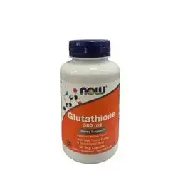 Glutathione 500mg 60veg capsules (NOW)