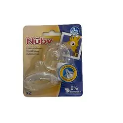 Nuby replacement nipple 3m+ 2 pieces