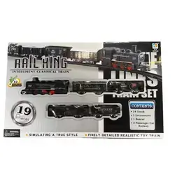Rail King Electric Train Set – 19 Pieces