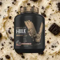 PREMIUM V-BULK MASS GAINER COOKIES AND CREAM 2.7 KG
