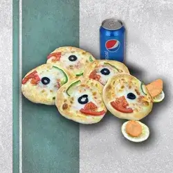 5 Soiree pizza with Pepsi