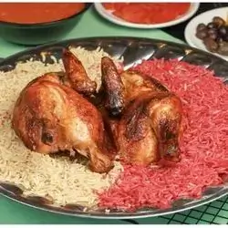 Grilled Chicken Mansaf On Rice