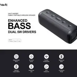 Havit Sk835bt Fabric Portable Ipx5