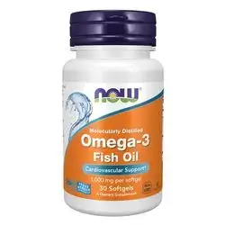 Now omega-3 fish oil 30 softgels