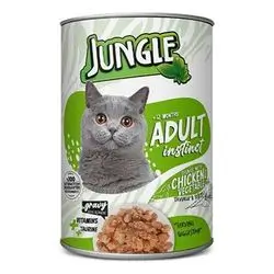 Jungle Adult Wet Cat Food Can - Chicken