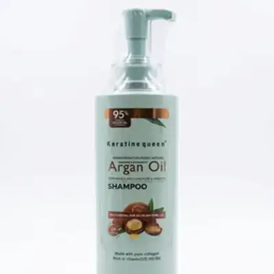 Keratine Queen Argan Oil Shampoo (Repairing & Anti-Dandruff & Smooth)