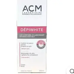 acm depiwhite whitening body milk lotion 200ml