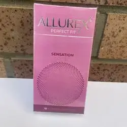 ALLUREX SENSATION DOTTED (12 premium condoms)