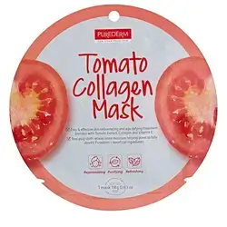 Purederm tomato collagen mask-1 count (pack of 1) 18g