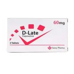 D-Late 60 mg (Dapoxetine)