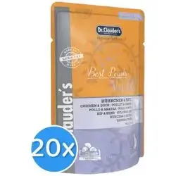 Dr.Clauder's chicken & Duck 20x100g