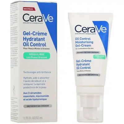 Cerave oil control moisturising gel-cream for combination to oily skin 52 ml