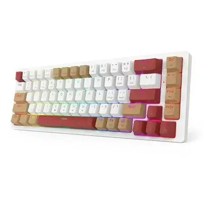 Redragon Rammus K677 PRO Keyboard - 60% Wireless RGB Mechanical Keyboard
