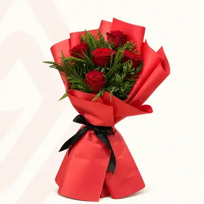 Red Flower Bouquet