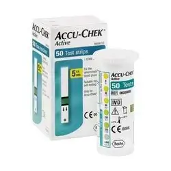  50 accu-chek active strip accu chek blood sugar check