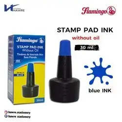 Stamp Pad Ink Blue 30ml-flamingo
