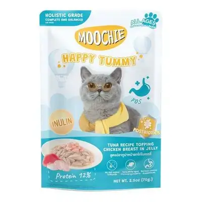 Moochie Tuna & Chicken Breast in Jelly 70g