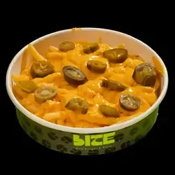 Fries With Cheese & Jalapeno