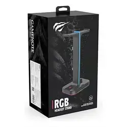 Havit Gamenote Th650 Rgb Headset Stand 2*Usb-A 2.0 For Data Transfer