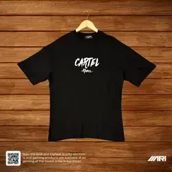 ESCOBAR T-SHIRT CARTEL REBEL BLACK SMALL