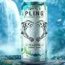 Pling Energy drink spearmint 330ml
