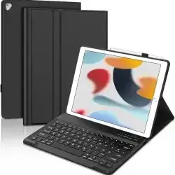 F102AT Wireless Bluetooth Keyboard Case for iPad 10.2" / 10.5" (Black)