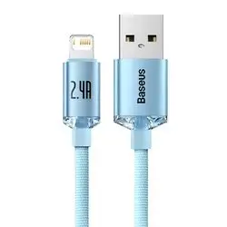Baseus Shine Series Fast Charging Data Cable USB to iP 2.4A Blue