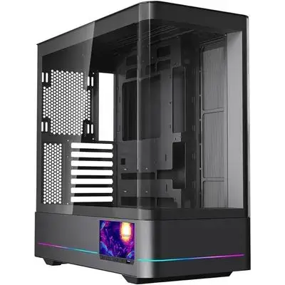 Jungle Leopard AC-02 Digital ATX PC Gaming Computer Case black