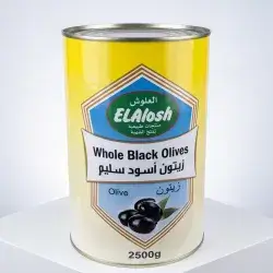 Sleem Aloush Whole Black Olives